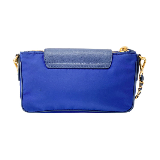 Blue Nylon Bag