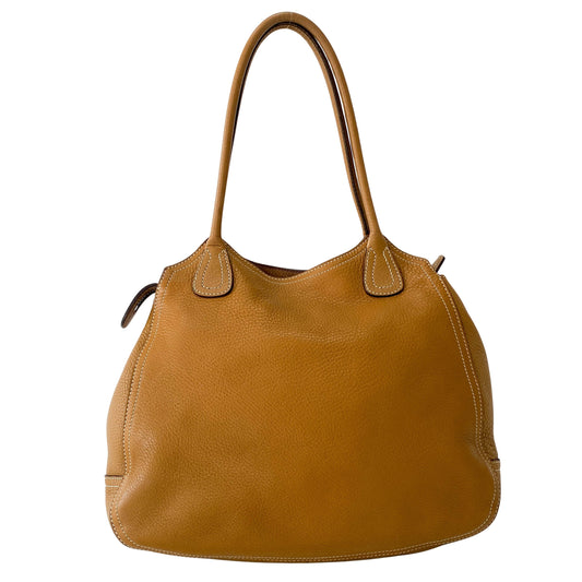 Brown Leather Shoulder Bag