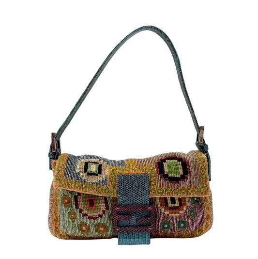 Limited Edition Multi-colour Beaded Baguette