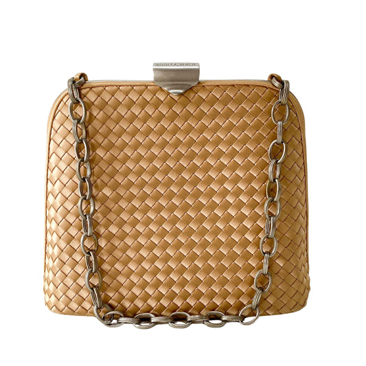 Champaigne Beige Intrecciato with Chain