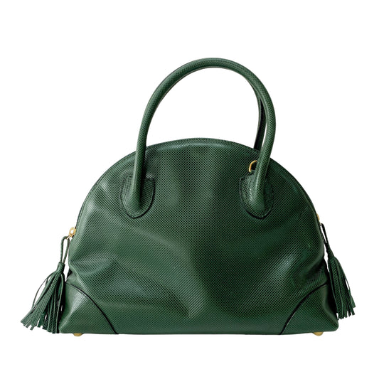 Green Leather Handbag