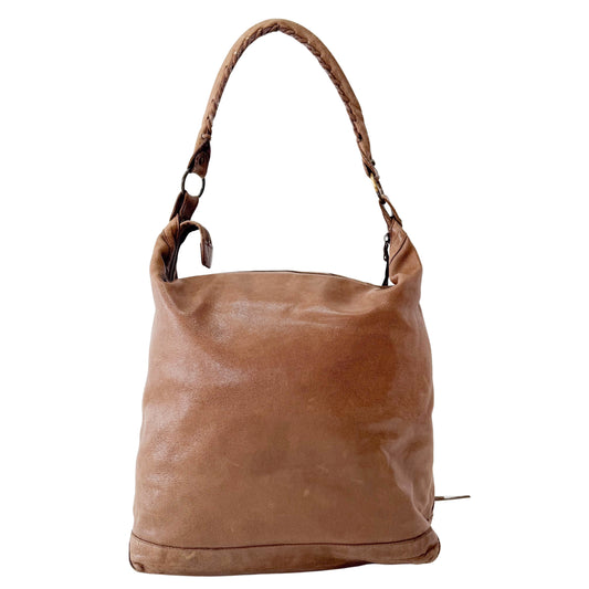 The Day Brown Leather Tote Bag