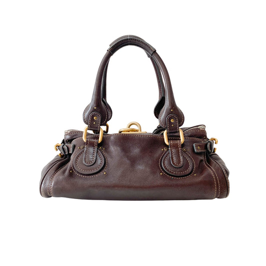 Paddington Brown Leather Shoulder Bag