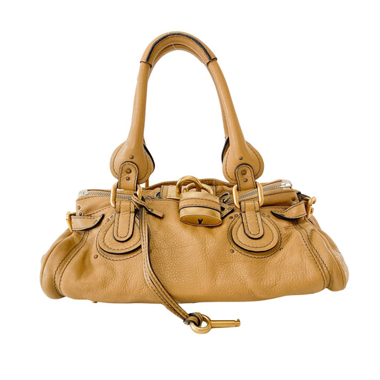 Paddington Brown Leather Shoulder Bag