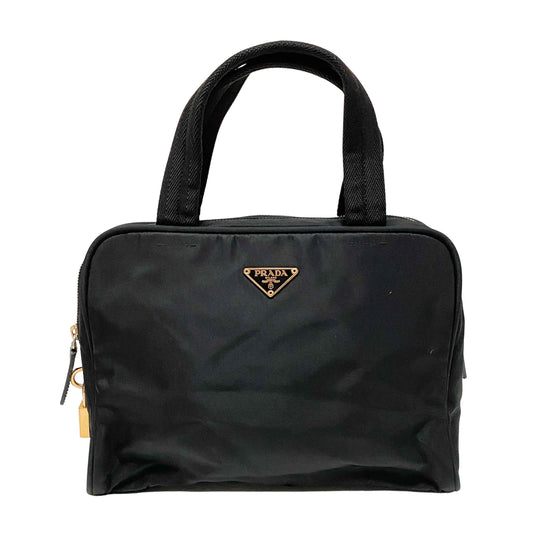 Tessuto Black Nylon Handbag