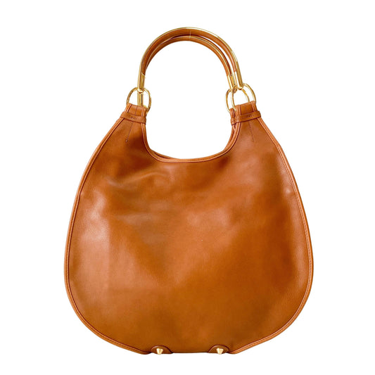 Brown Leather Tote Bag