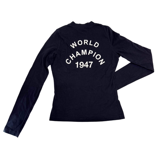 J'Adore Long Sleeve T-Shirt Black