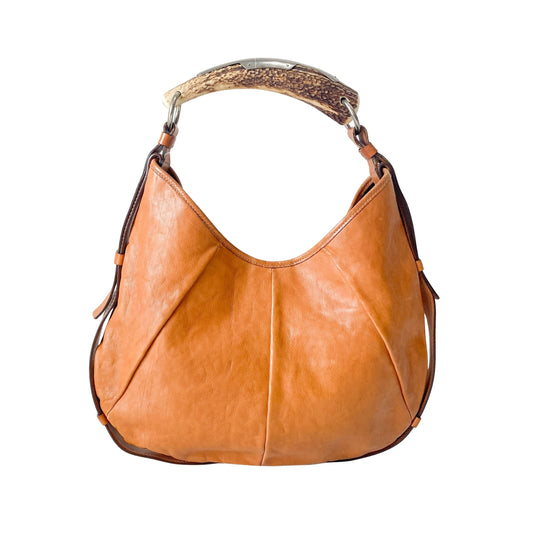 Mombasa Brown Leather Shoulder Bag