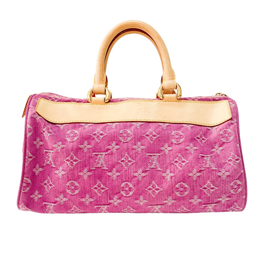 Monogram Denim Pink Neo Speedy