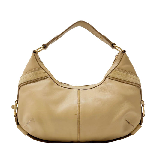 Yellow Leather Shoulder Bag