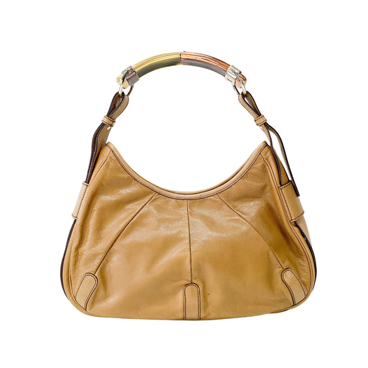 Mombasa Brown Leather Shoulder Bag