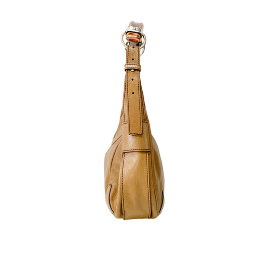 Mombasa Brown Leather Shoulder Bag