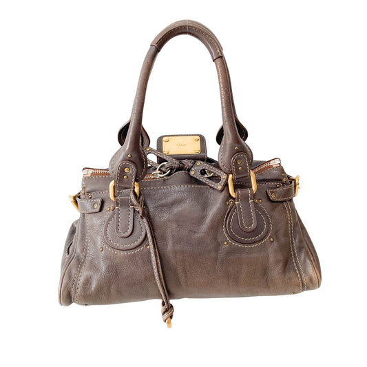 Paddington Brown Leather Shoulder Bag