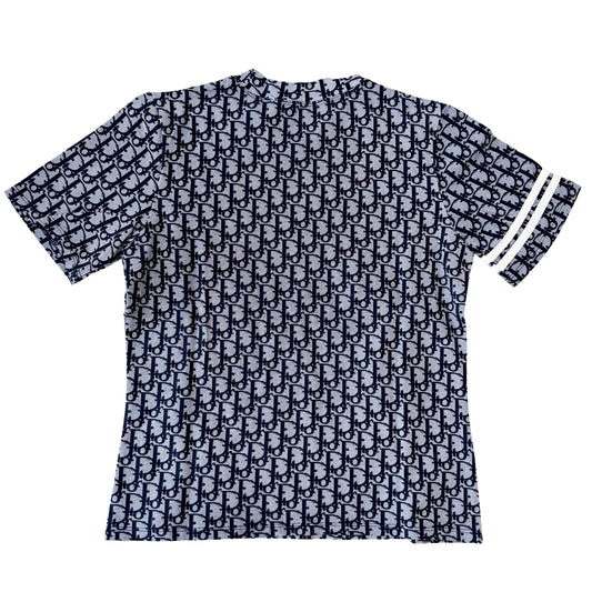 Oblique Size 12 Navy Cotton T-Shirt