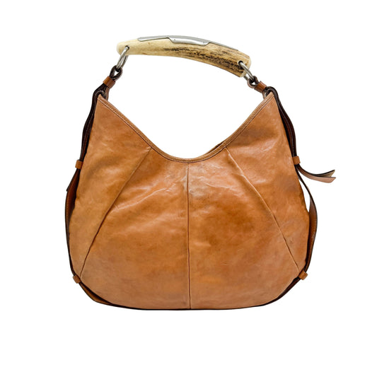 Mombasa Brown Leather Shoulder Bag