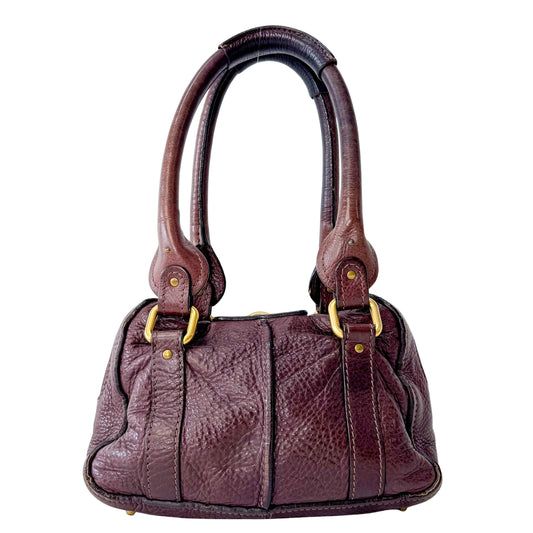 Paddington Brown Leather Shoulder Bag