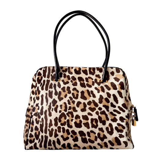 Leopard Tote Shoulder Bag