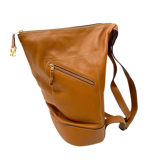 Anton Backpack  Brown Leather Backpack