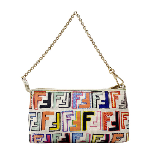 Zucca PVC Chain Handbag Multicolor