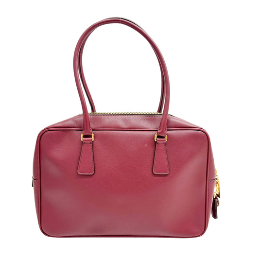 Cherry Leather Shoulder bag