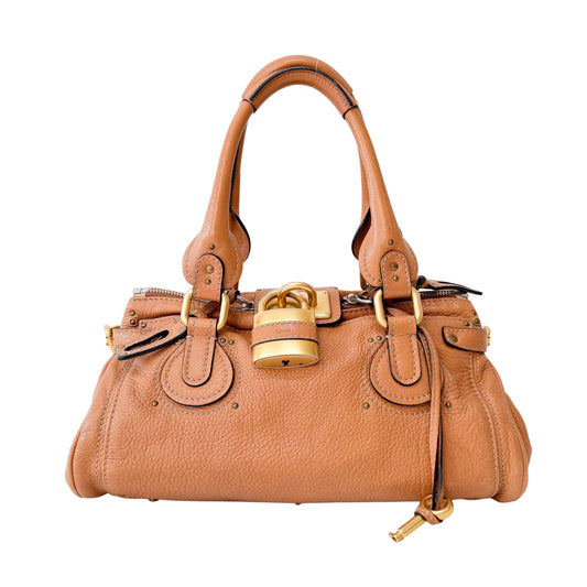 Paddington Brown Leather Shoulder Bag