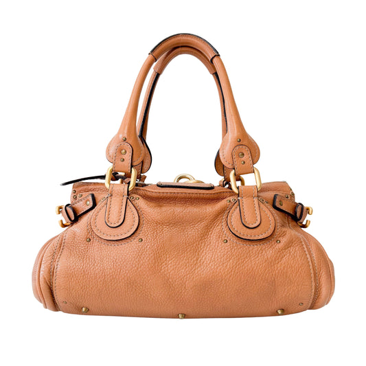Paddington Brown Leather Shoulder Bag