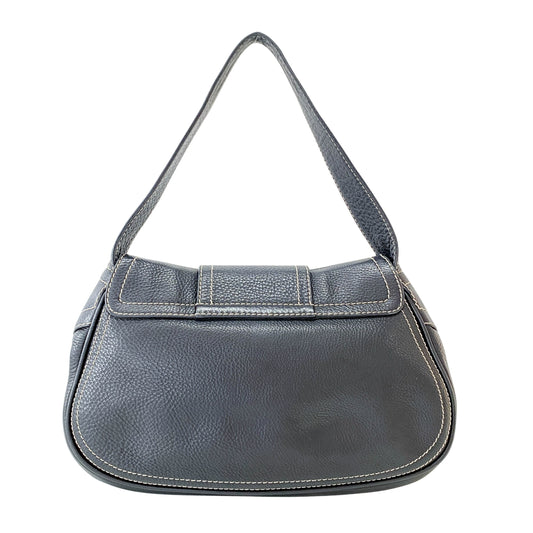 Black Selleria Leather Shoulder Bag