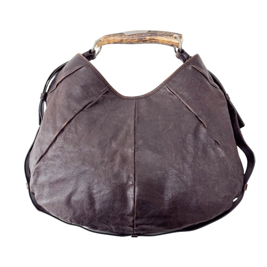 Mombasa Brown Leather Shoulder Bag