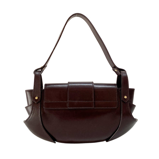 Brown Leather Shoulder Bag