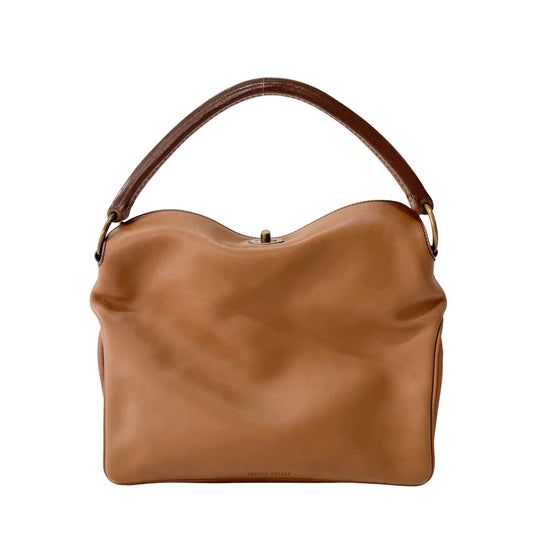 Archive Brown Leather Shoulder Bag