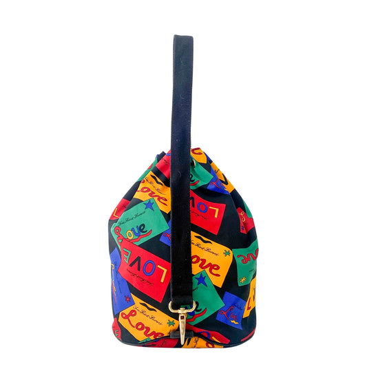 Nylon Multicolor Vintage Shoulder Bag