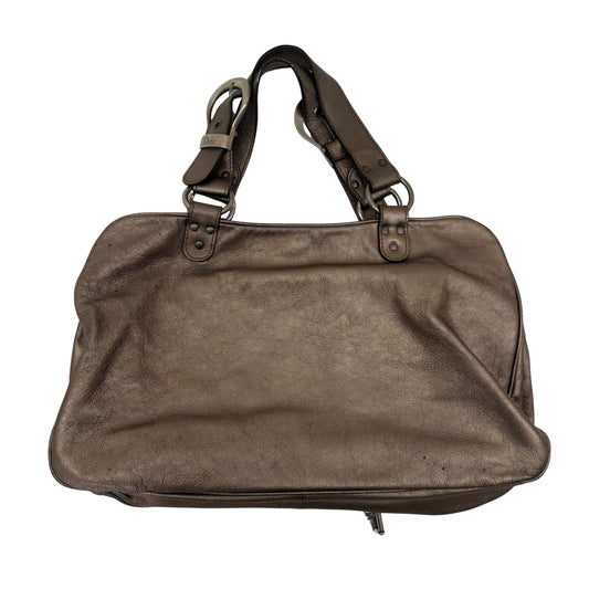 Gaucho Bronze Leather Shoulder Bag