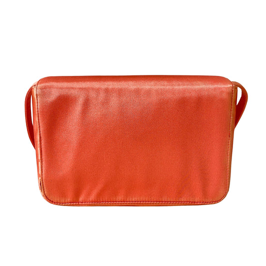 Bijou Pink Satin Crossbody Bag