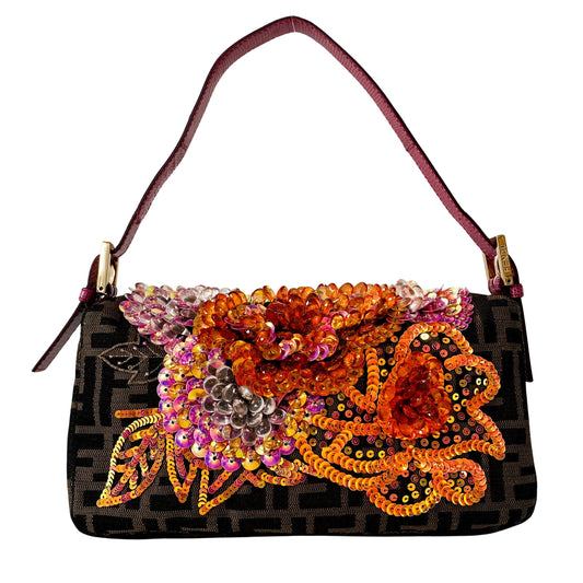 Limited Edition Baguette Bijou and Sequin Shoulder Bag