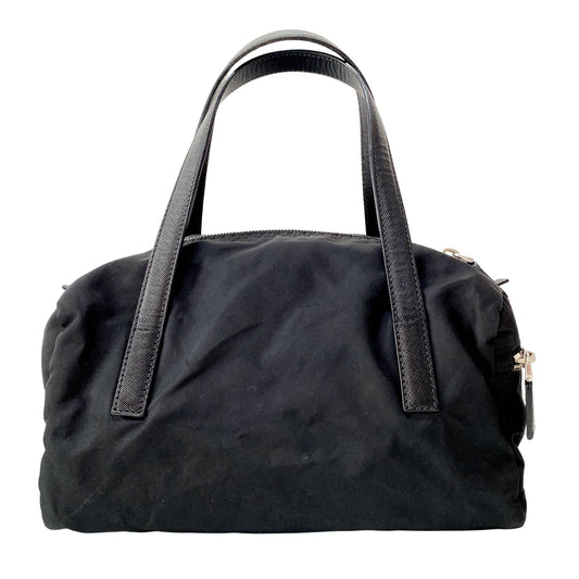 Black Nylon Shoulder Bag