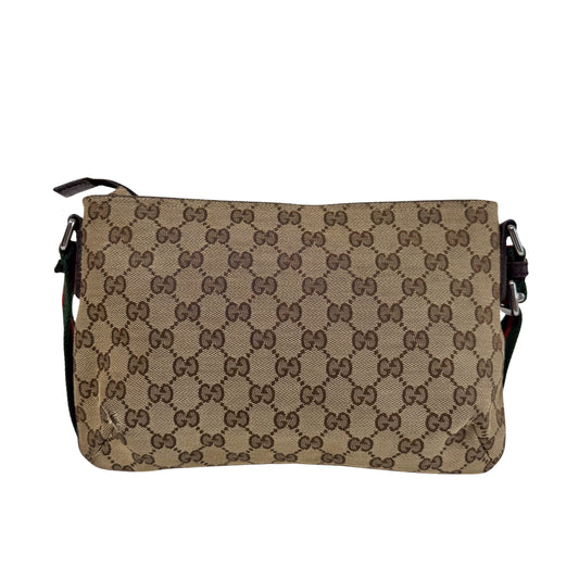GG Canvas Sherry Line Shoulder Bag