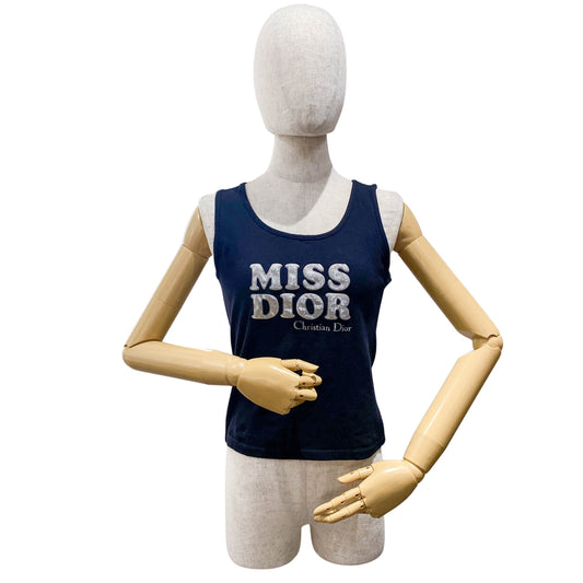 Miss Dior Black Tank Top