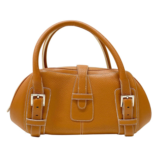Brown Leather Shoulder Bag