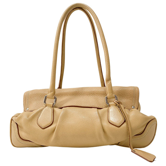 Brown Leather Shoulder Bag