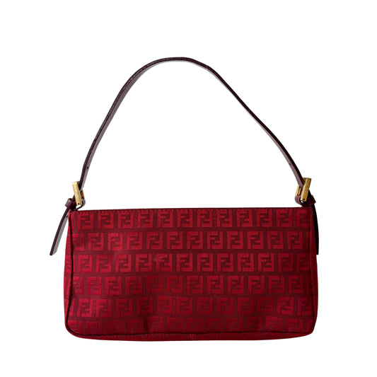 Zucchino Canvas Red Shoulder Bag