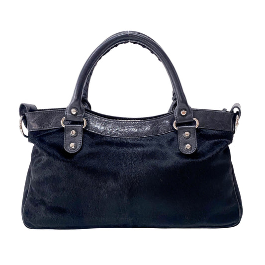 Leather and Pony Hair The First Bag