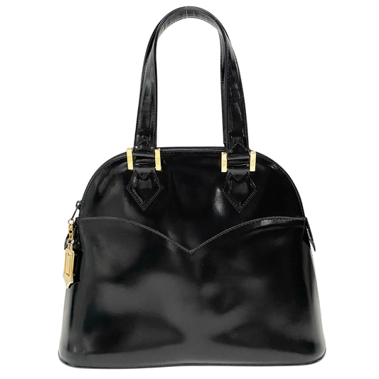 Black Leather Handbag