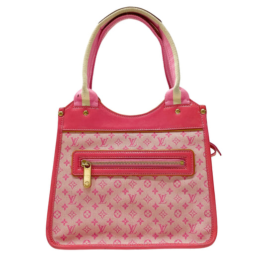 Mini Monogram Pink Canvas Shoulder Bag