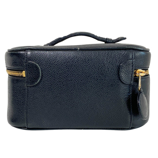 Grain Calf Skin Vanity Bag