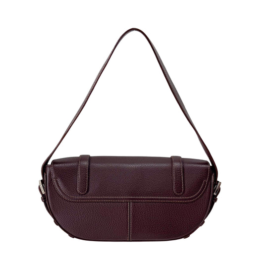 Brown Leather Shoulder Bag