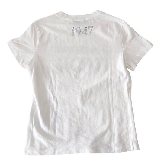 J'adore Dior Rhinestone Crystal Logo Top