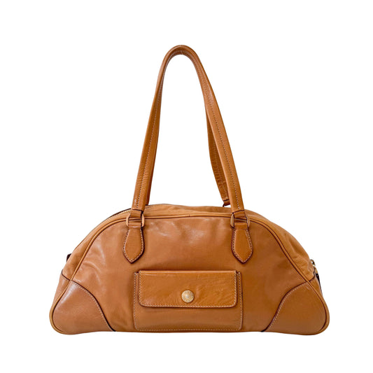 Archive Brown Leather Shoulder Bag