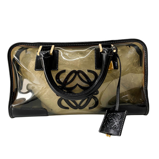 Anagram 28 Black Vinyl Handbag