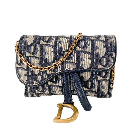 Trotter Canvas with Chain Strap Mini Shoulder Bag