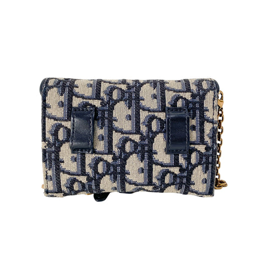 Trotter Canvas with Chain Strap Mini Shoulder Bag